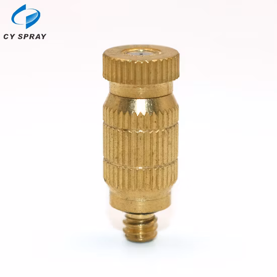 Quick Plug Low Pressure Atomizing Humidifier Mist Fog Nozzle Cooling System High Pressure Nozzle