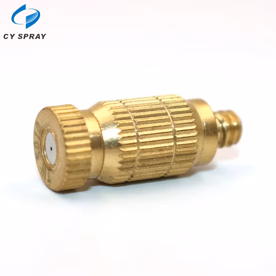 Quick Plug Low Pressure Atomizing Humidifier Mist Fog Nozzle Cooling System High Pressure Nozzle