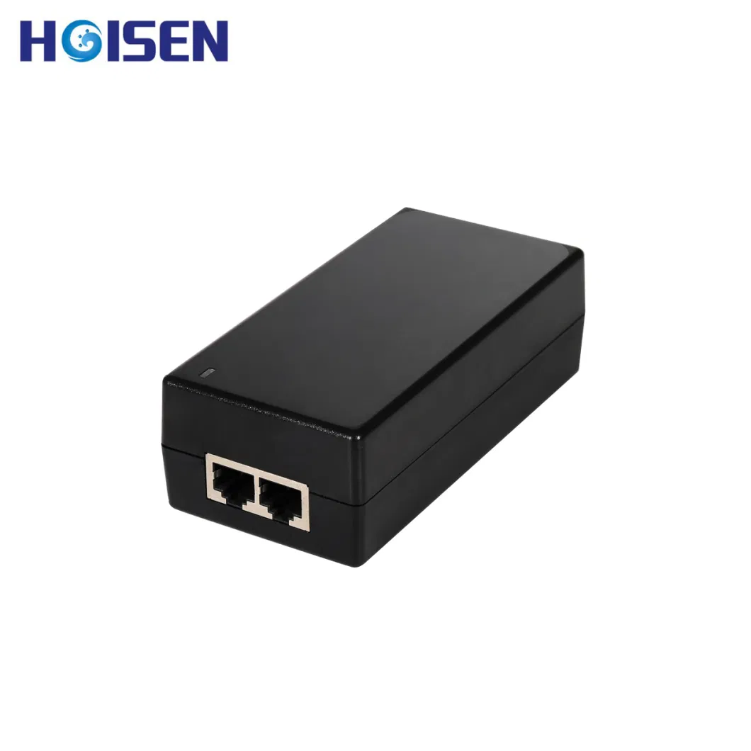 56V 500mA 10/100/1000Mbps Gigabit Poe Injector for IP Camera/Phone with IEEE 802.3af Compliant