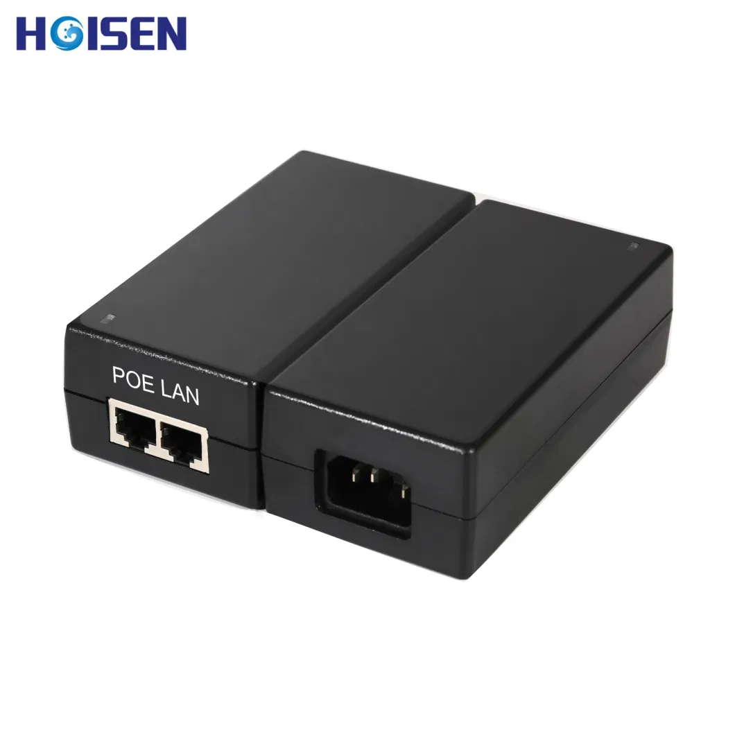 56V 500mA 10/100/1000Mbps Gigabit Poe Injector for IP Camera/Phone with IEEE 802.3af Compliant