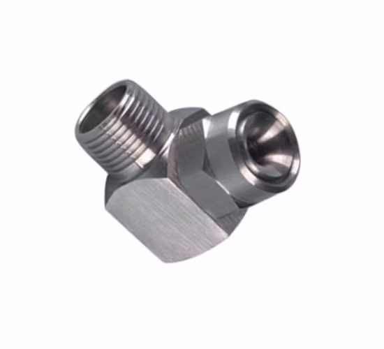 Ugello in ottone CNC in alluminio/ottone/rame/acciaio inossidabile/ferro/lega di titanio/plastica OEM