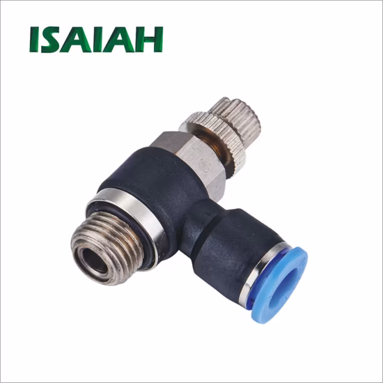 Valvola pneumatica di controllo della velocità dell'aria a grande flusso di alta qualità Isaiah
